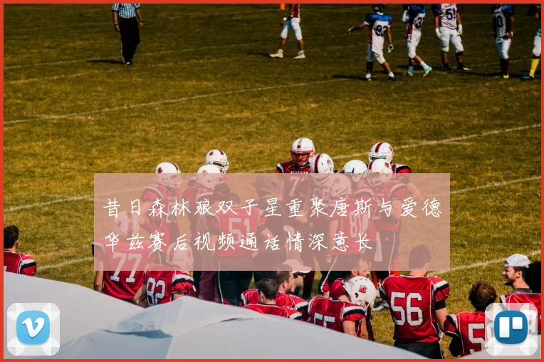 昔日森林狼双子星重聚唐斯与爱德华兹赛后视频通话情深意长